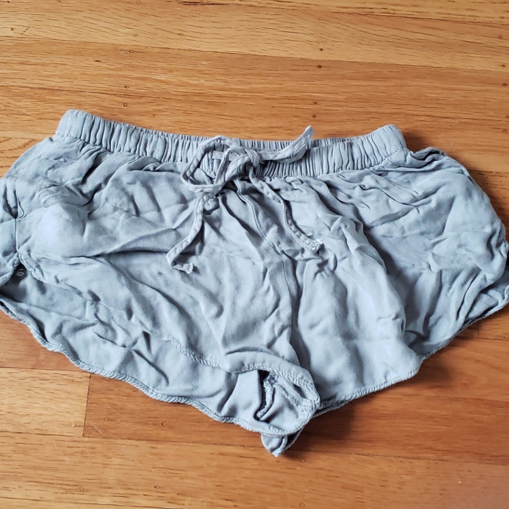 Light Camo Green Shorts